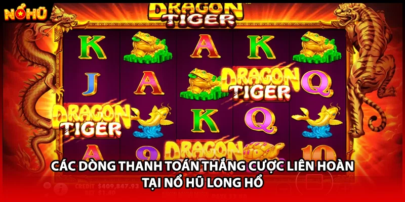 Các dòng thanh toán thắng cược liên hoàn tại nổ hũ long hổ